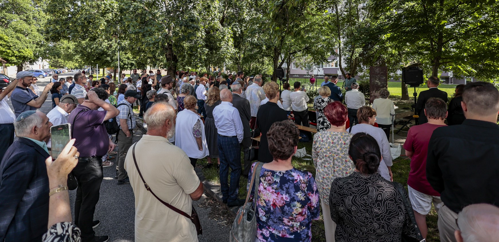 A holokauszt somorjai áldozataira emlékeztünk – Mesto Šamorín – Somorja Város